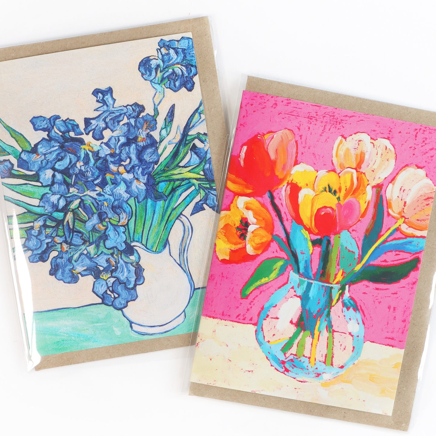 Van Gogh Irises Greeting Card