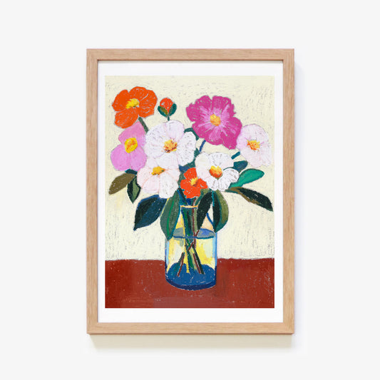 Gathered Garden Bouquet Print