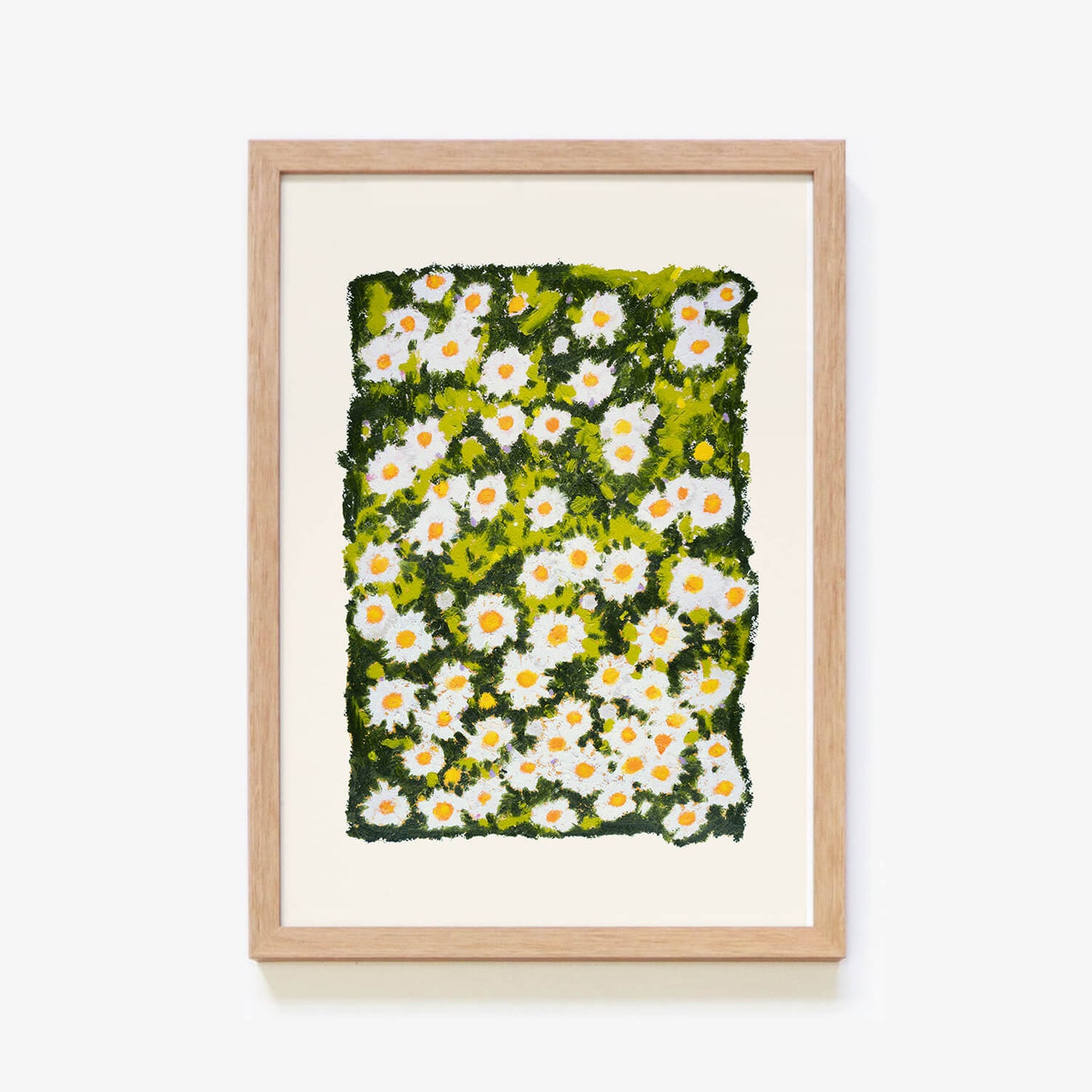 Living In The Daisies Art Print