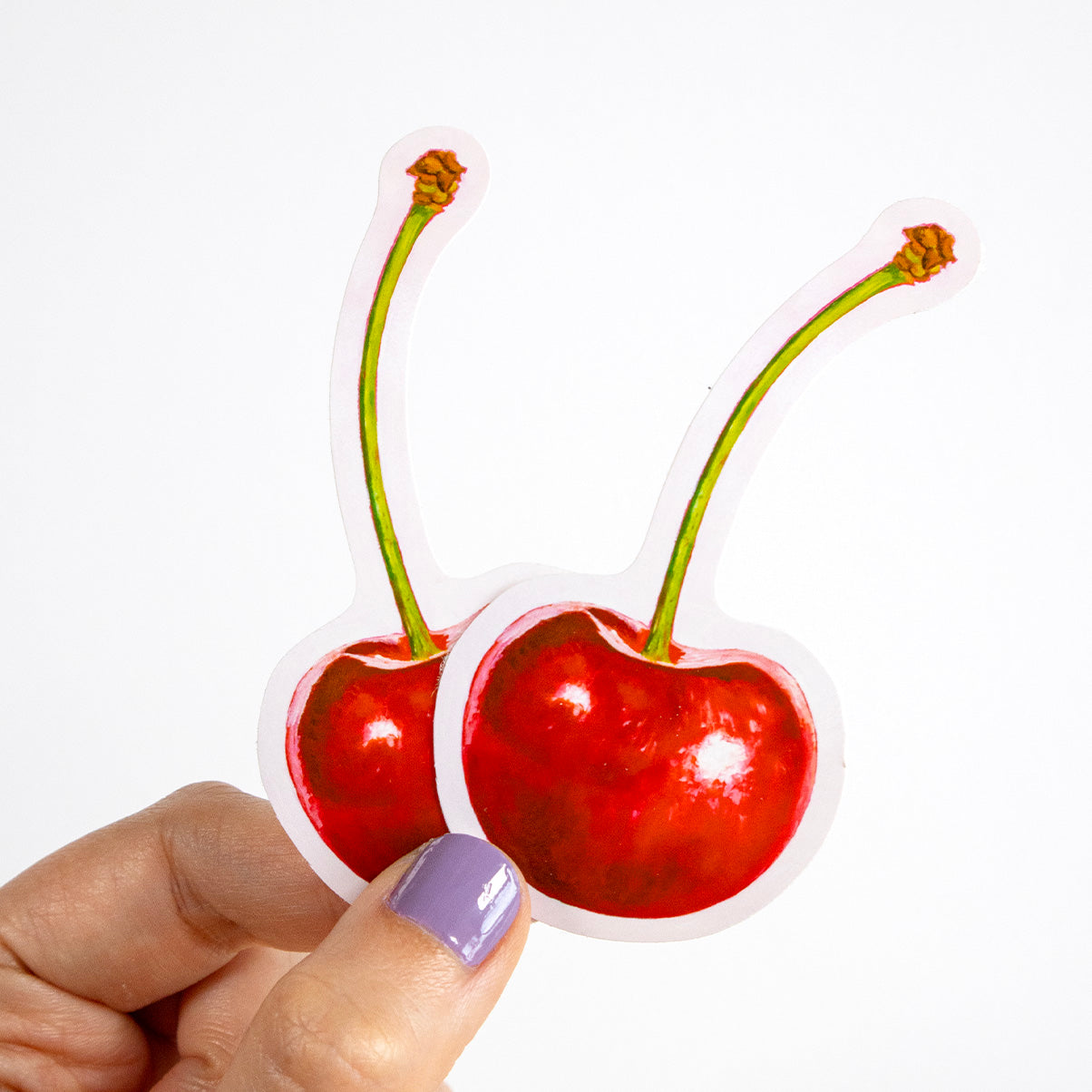 Cherry Vinyl Sticker