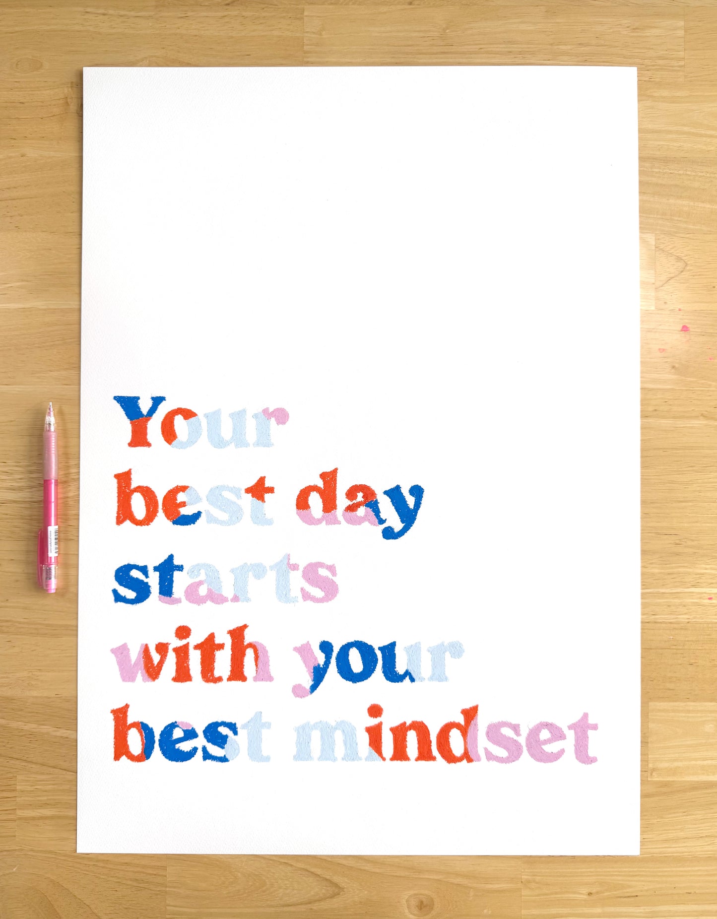 Your Best Mindset Original Artwork