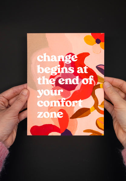 Change Begins At The End Quote