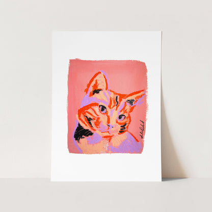 Little Tiger Pastel Cat