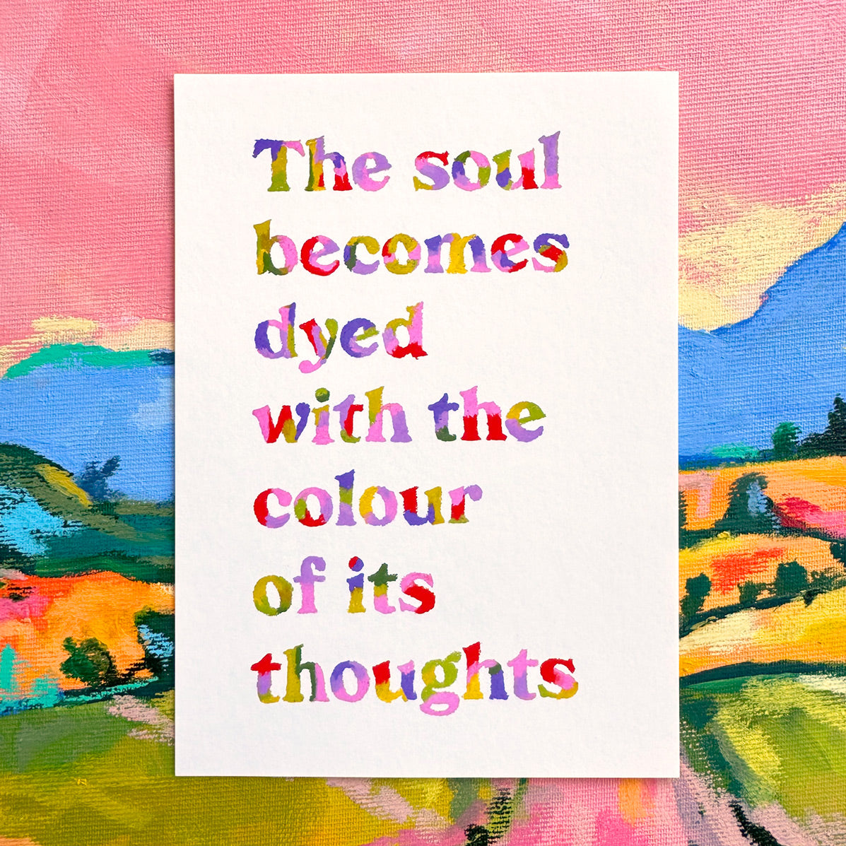 Soul Becomes Dyed Quote (V2)