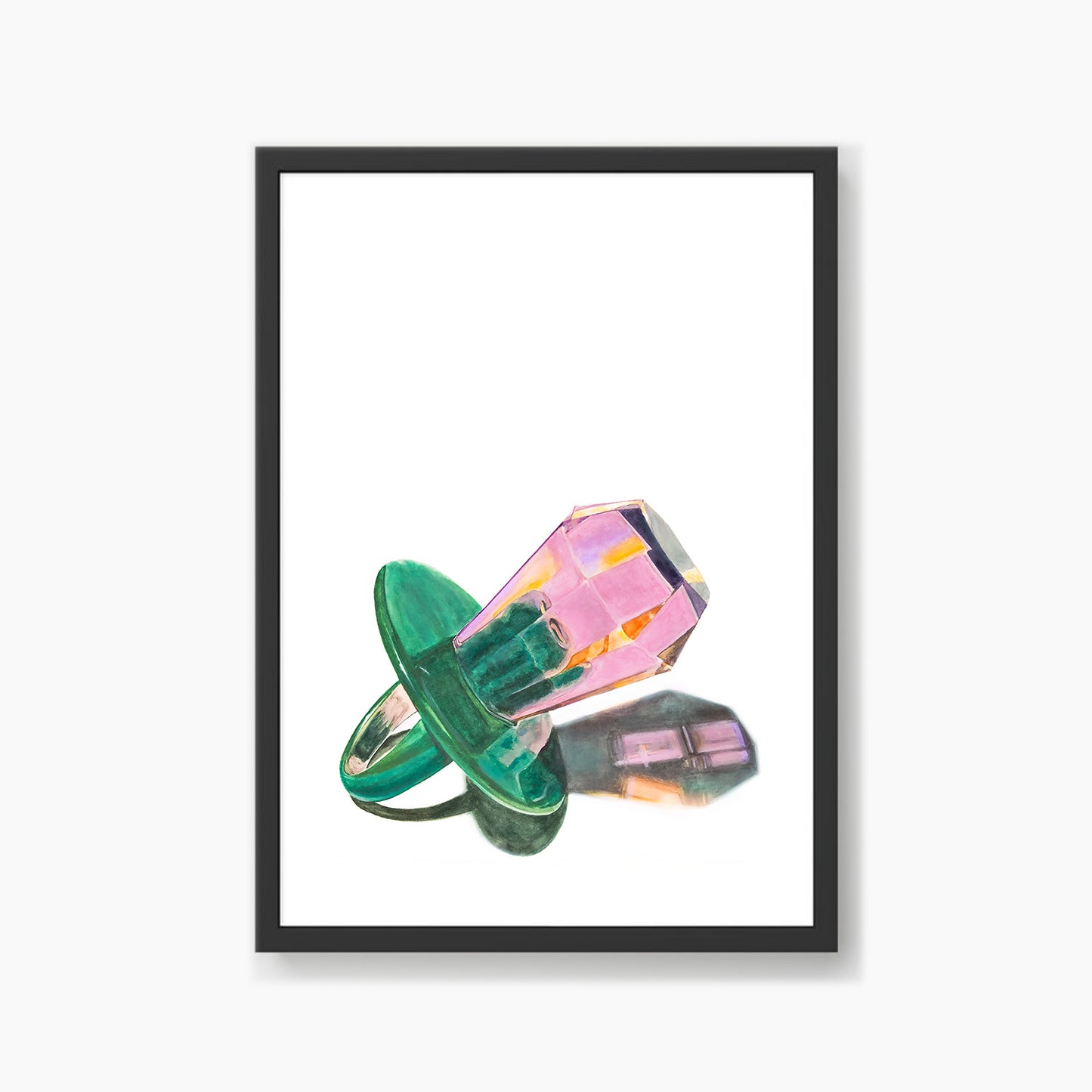 Pink Candy Pop Art Print