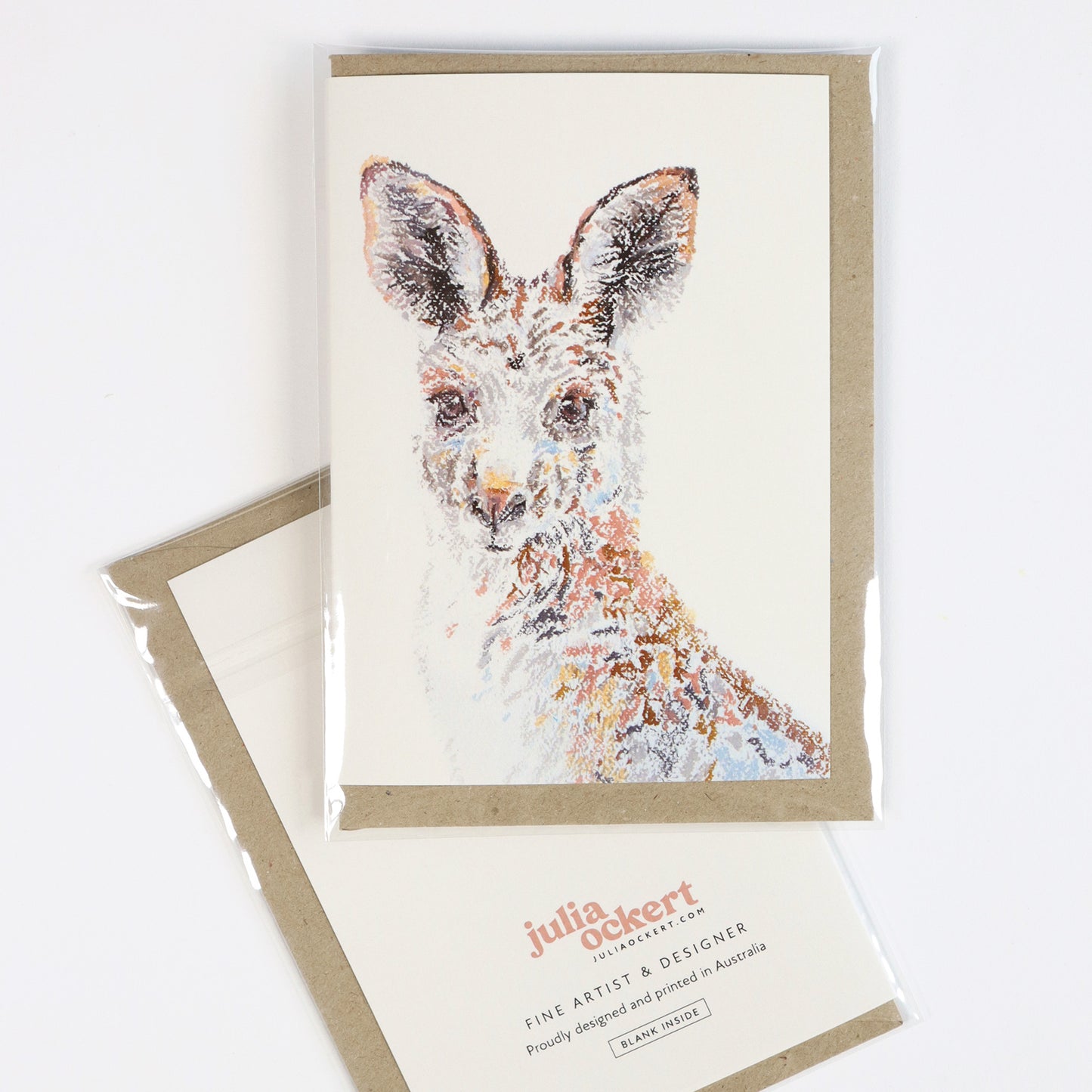 Kangaroo Greeting Card