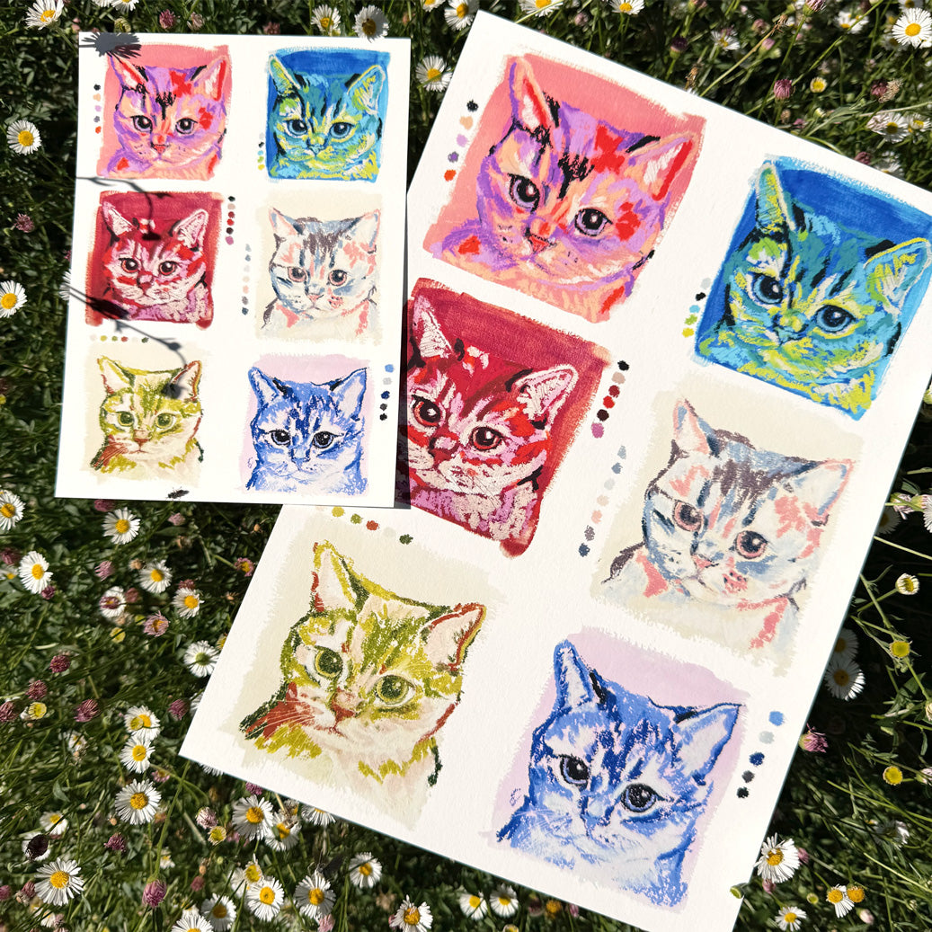 Kitty Cat Swatches