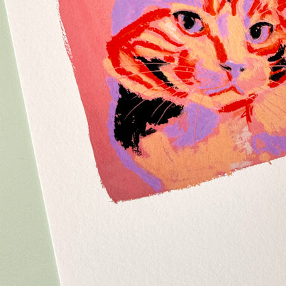 Little Tiger Pastel Cat