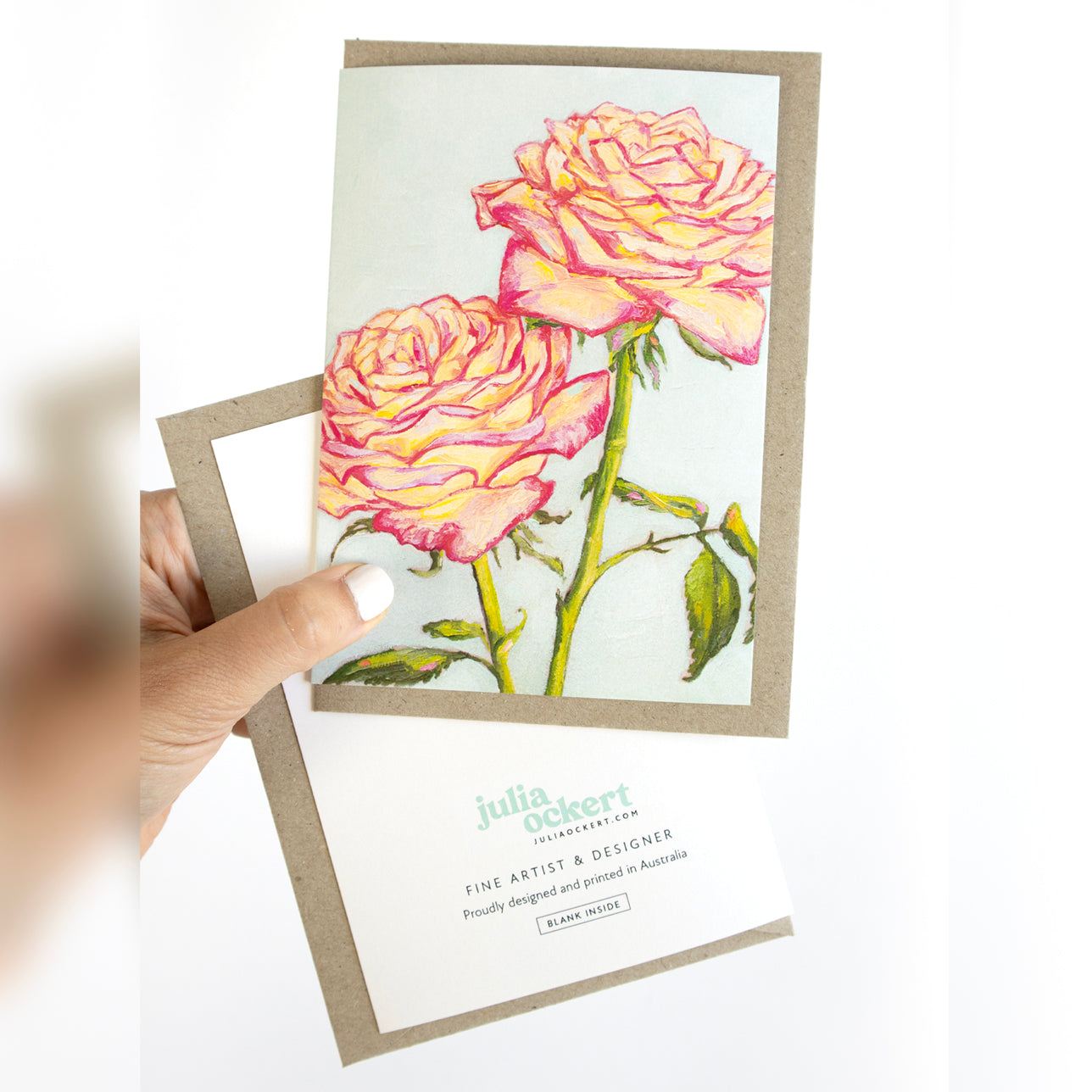 Yellow Roses Greeting Card