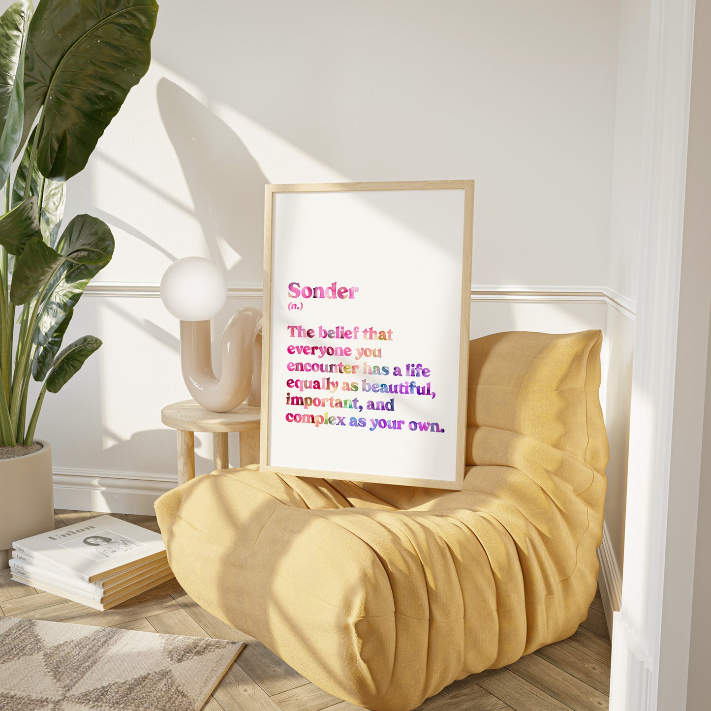 Sonder Definition (Rainbow) Art Print