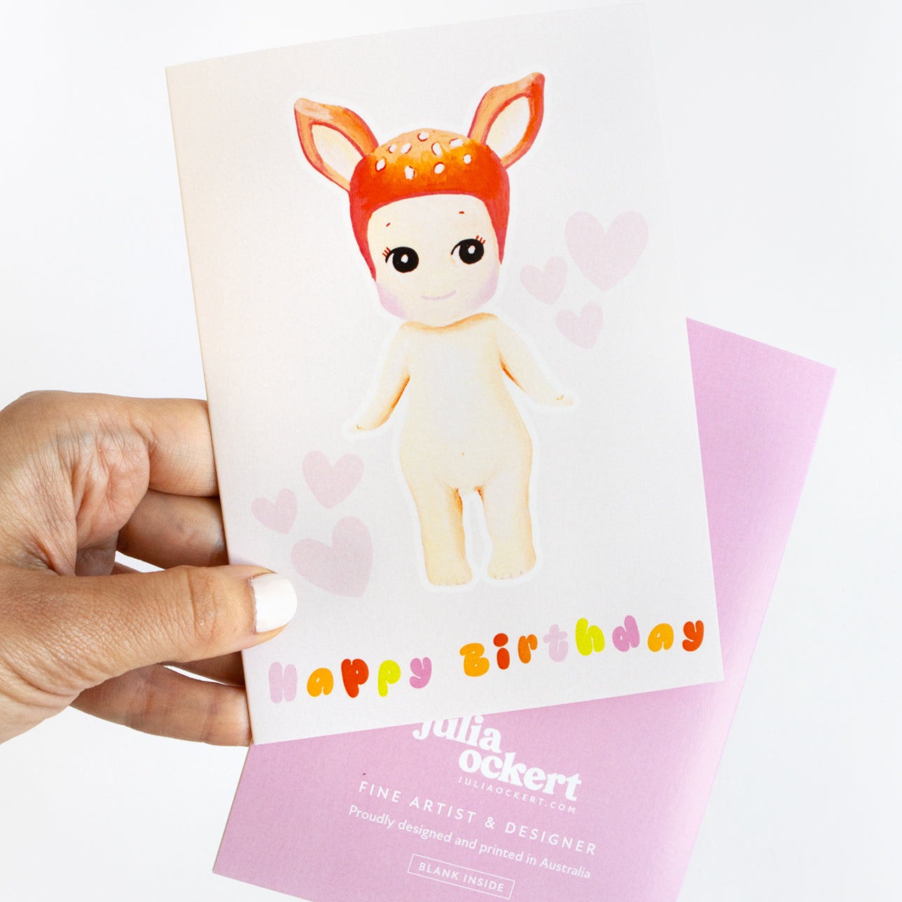 Sonny Angel Happy Birthday Greeting Card