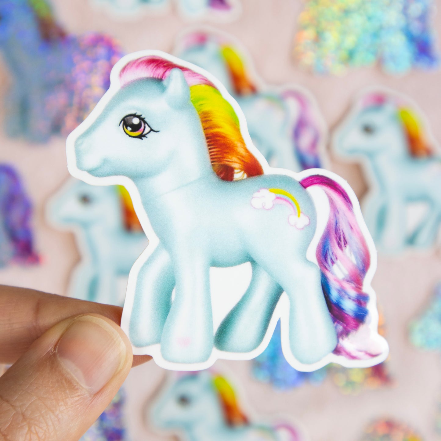 Nostalgic Little Pony Sticker