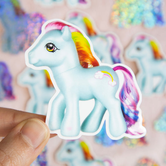 Nostalgic Little Pony Sticker