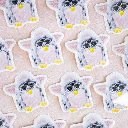 90s Furby Gloss Vinyl Sticker