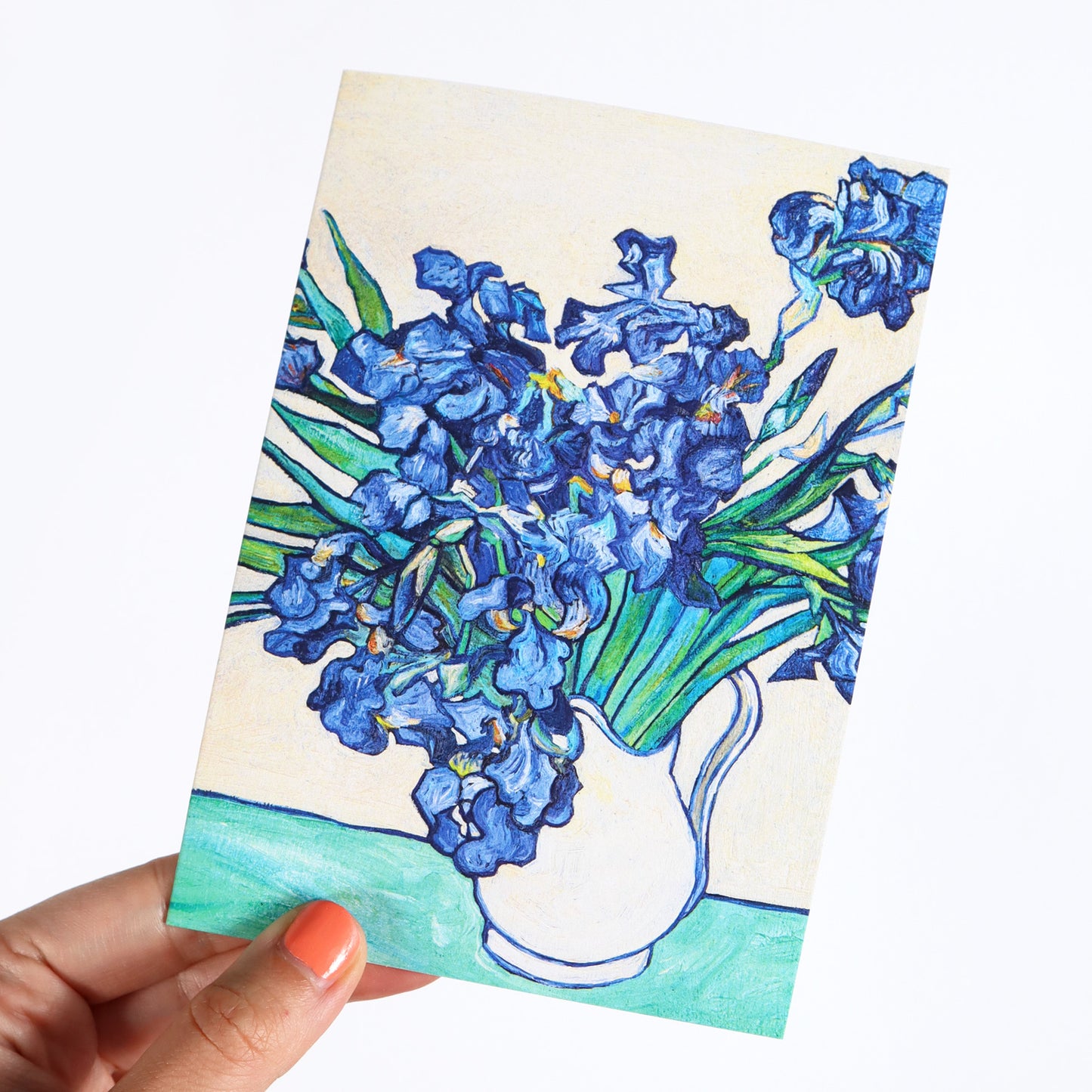 Van Gogh Irises Greeting Card