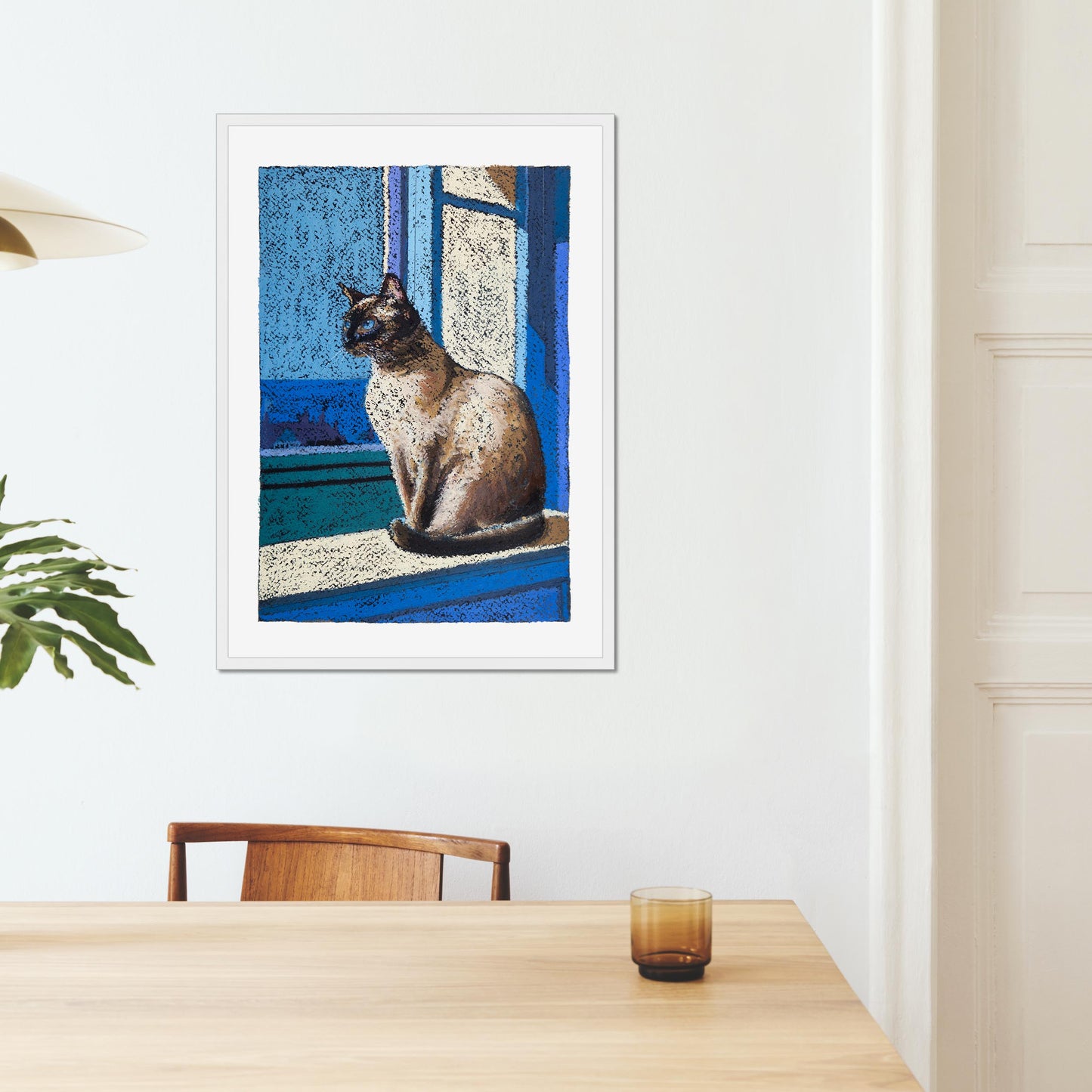 Room With A Mew Art Print