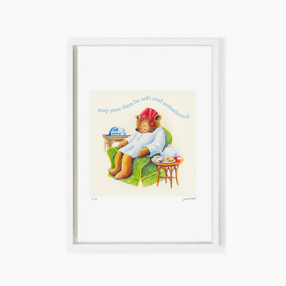 LTD EDT Soft and Unbothered Bear Print