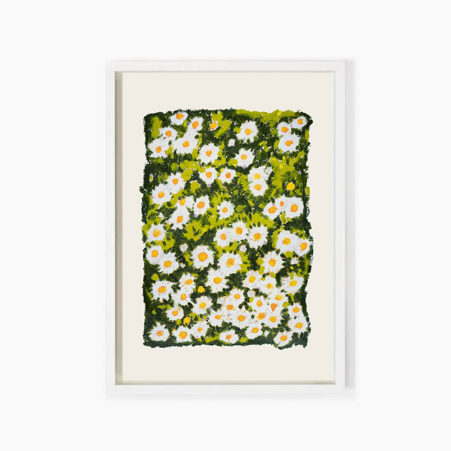 Living In The Daisies Art Print