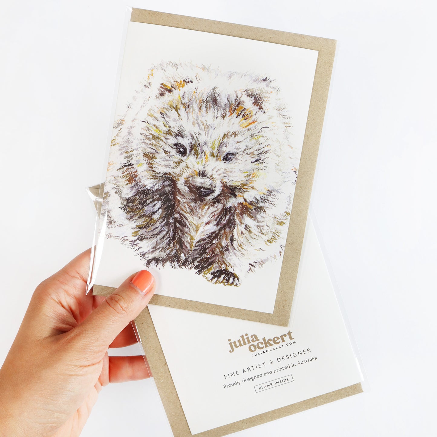 Wombat Greeting Card