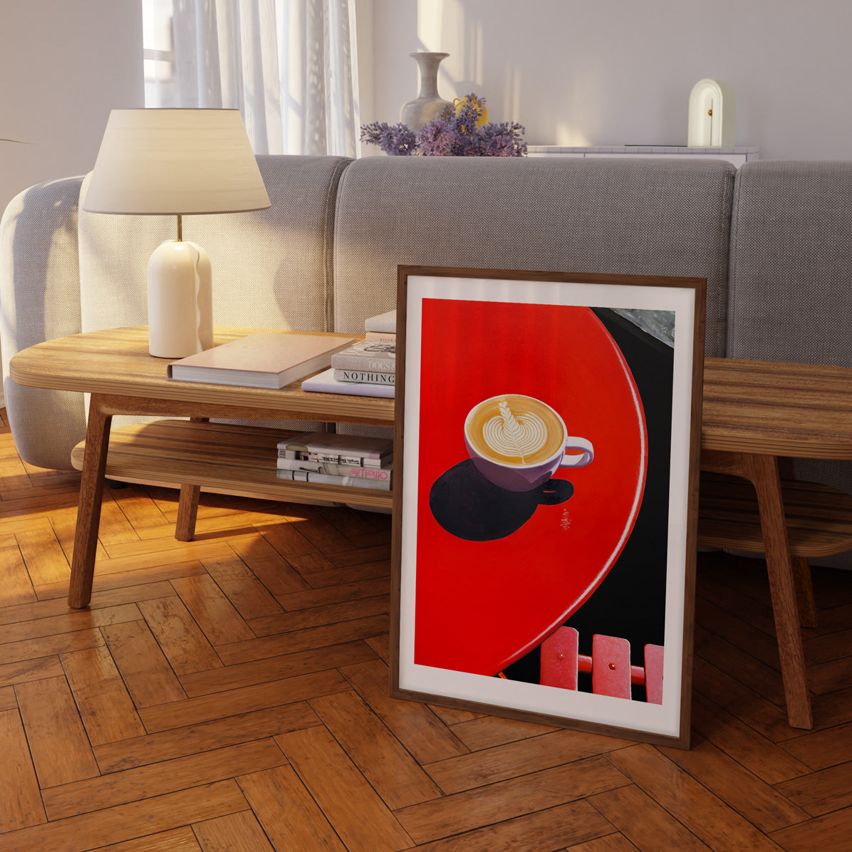 Coffee At Redbrick Art Print