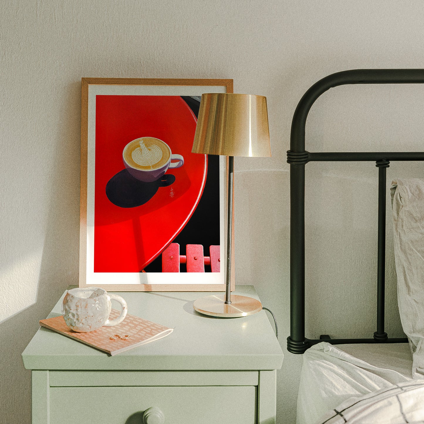 Coffee At Redbrick Art Print