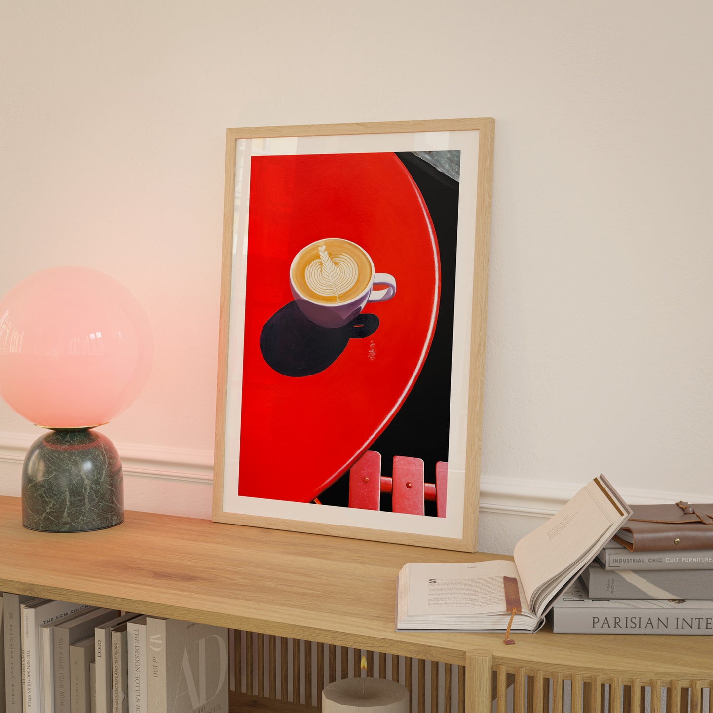 Coffee At Redbrick Art Print