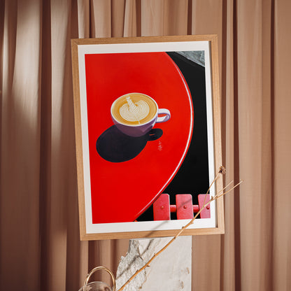 Coffee At Redbrick Art Print