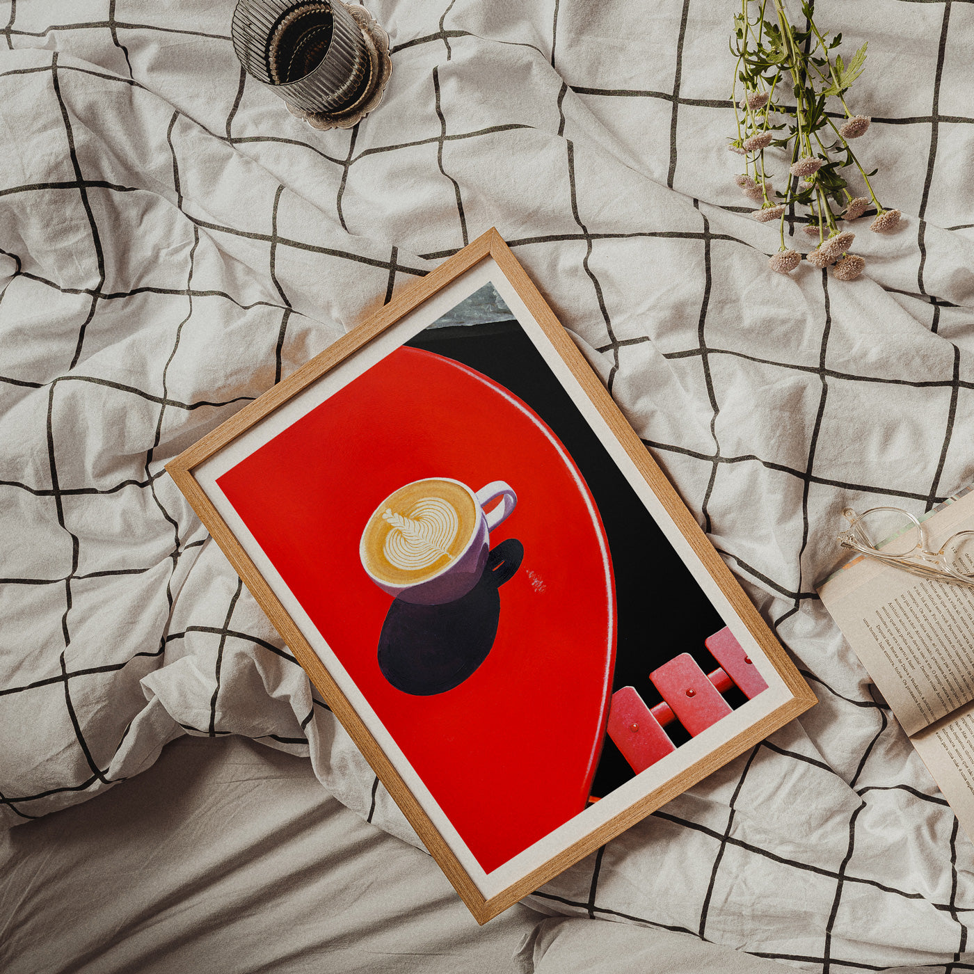 Coffee At Redbrick Art Print