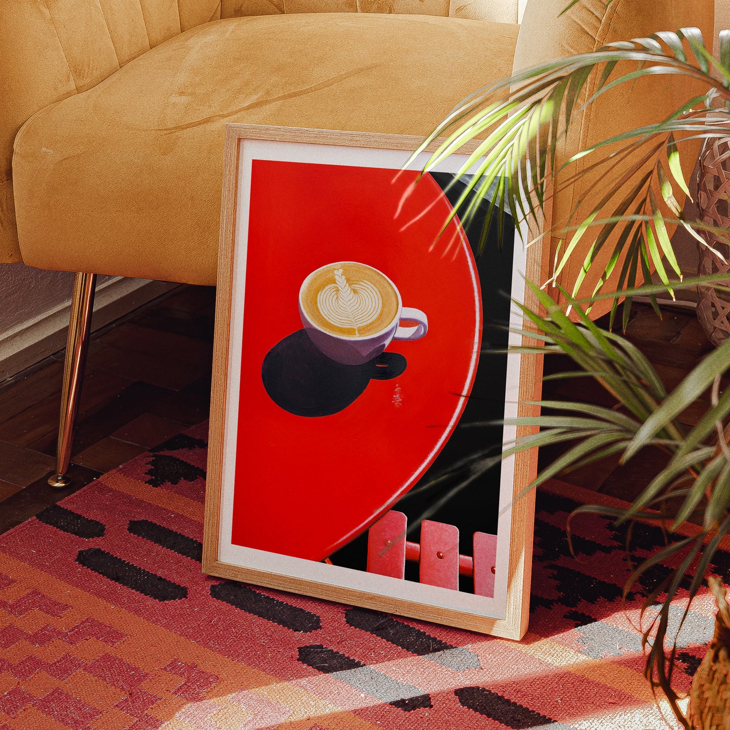 Coffee At Redbrick Art Print