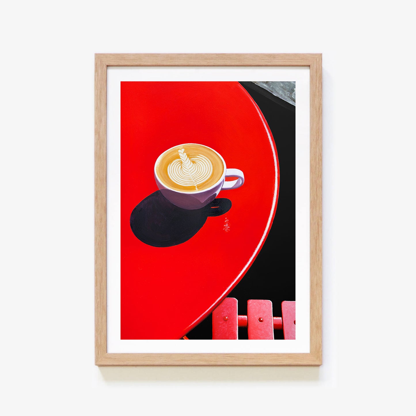 Coffee At Redbrick Art Print