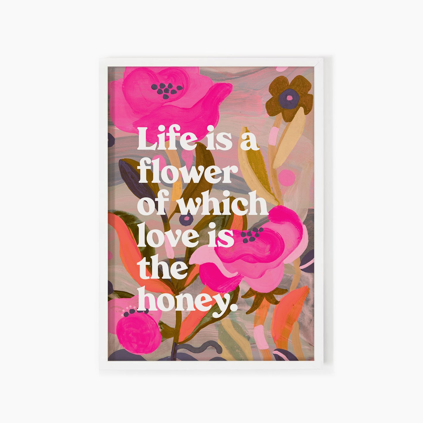 Life Is A Flower Quote