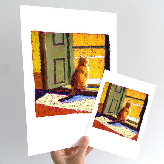 Sun Cat Fine Art Print | Giclées + Framed Prints Available – Julia ...