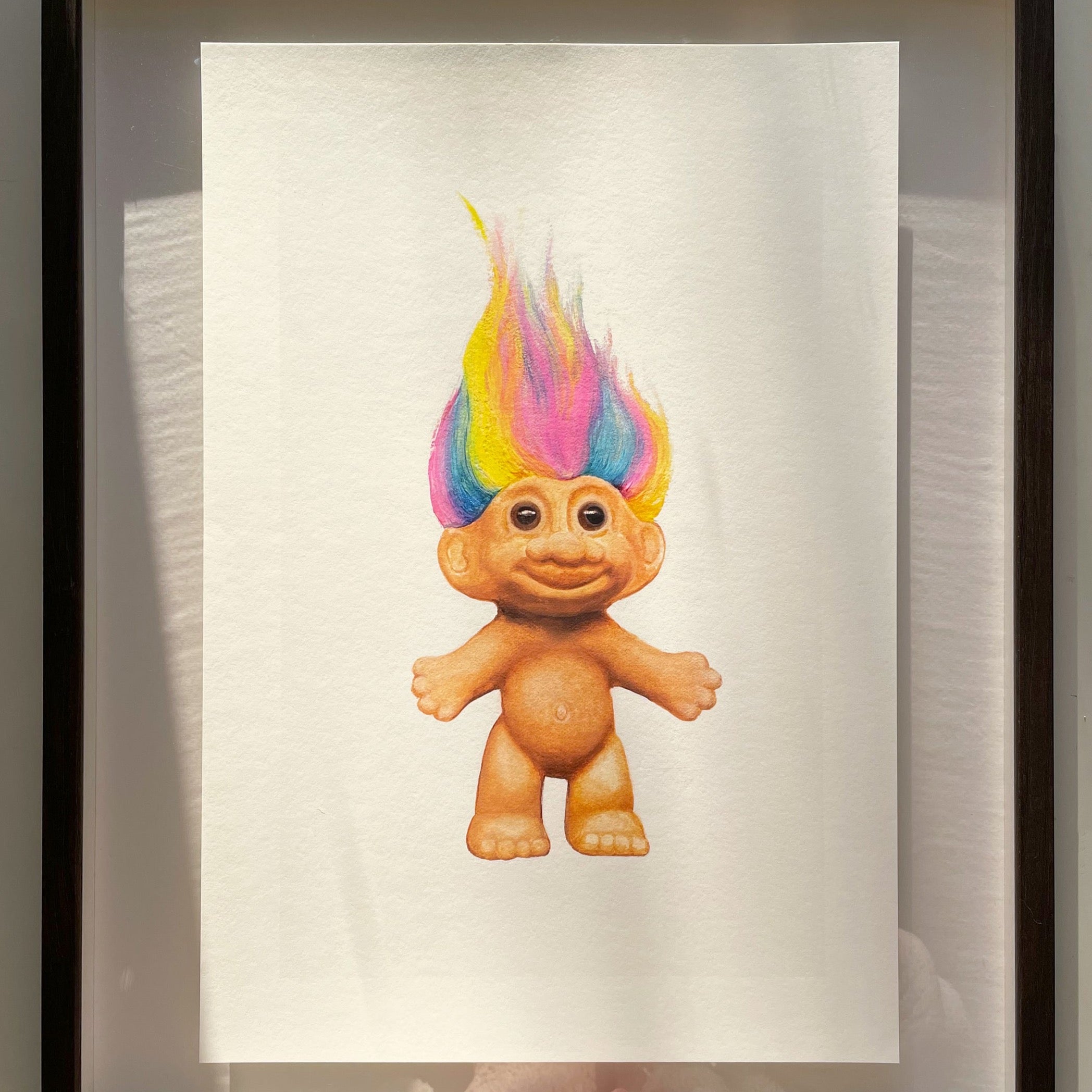 Troll outlets doll painting