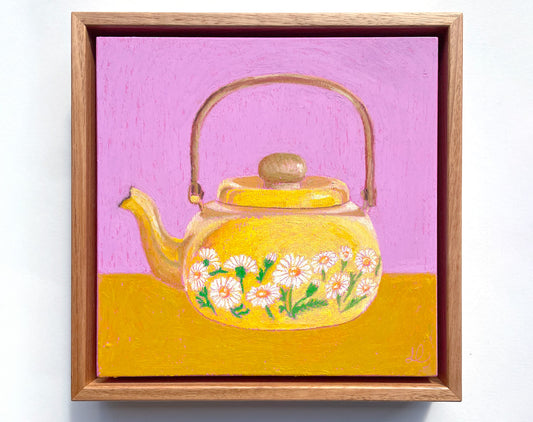 Original Yellow Teapot Drawing